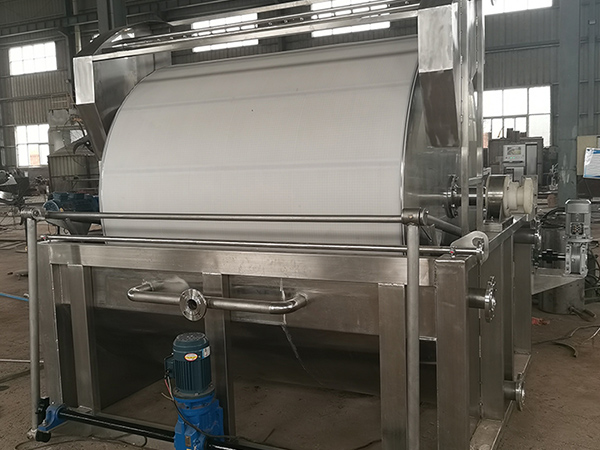 Roterande trummfilter