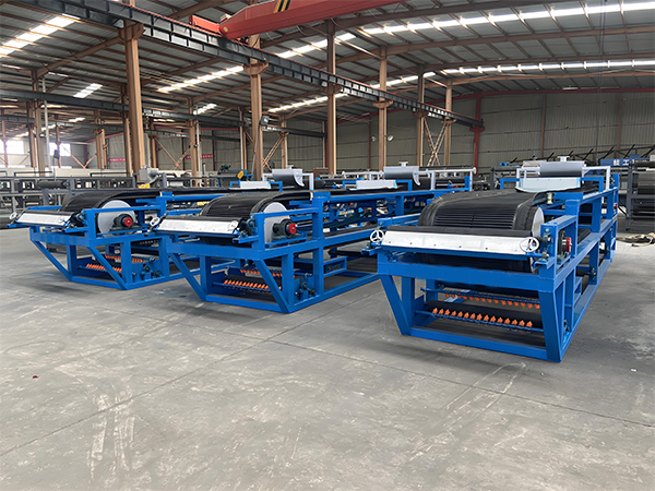 Horisontellt bälte filter