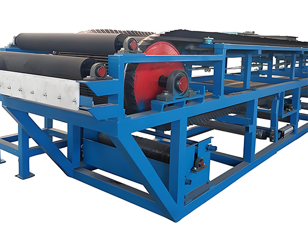 Horisontellt bälte filter