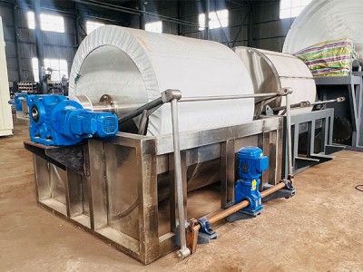 Kontinuerligt roterande vakuumfilter