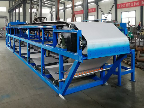 Mobilt vakuumbälte filter