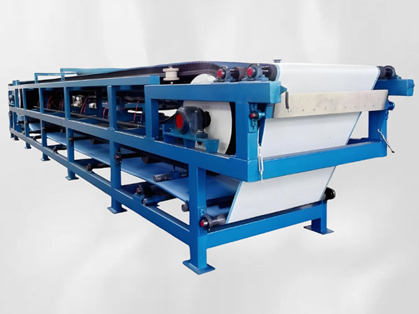 Mobilt vakuumbälte filter